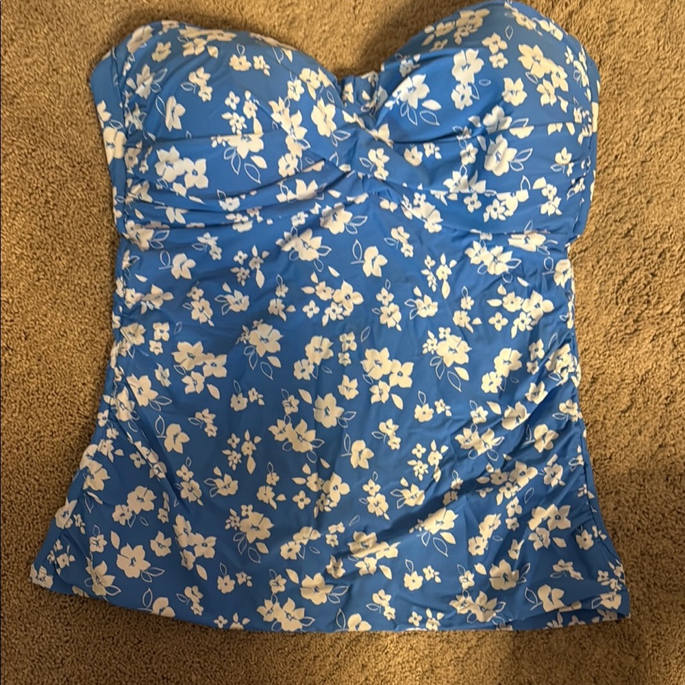 Women’s Anne Cole tankini top with tie back